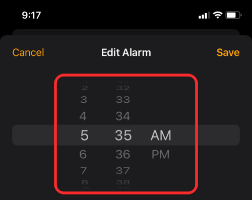 change-alarm-on-ios-15-3-a