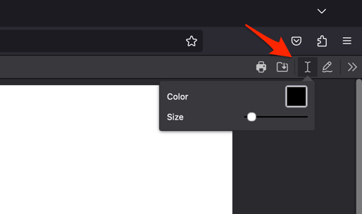 caret_or_text_editor_in_firefox_pdf_editor_window