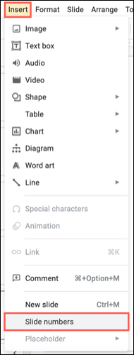 insert-googleslidesslidenumbers