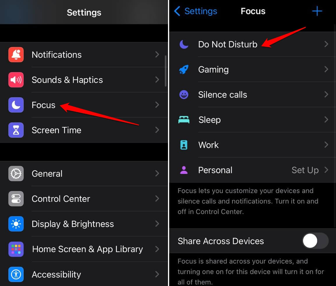 open-a-focus-profile-on-iphone