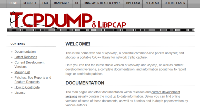 tcpdump