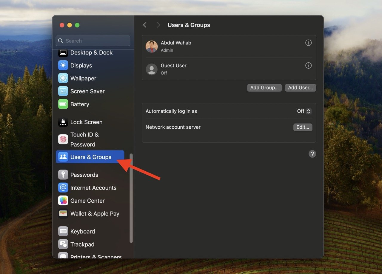 users-and-groups