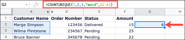 valuetextrange-googlesheetscountunique