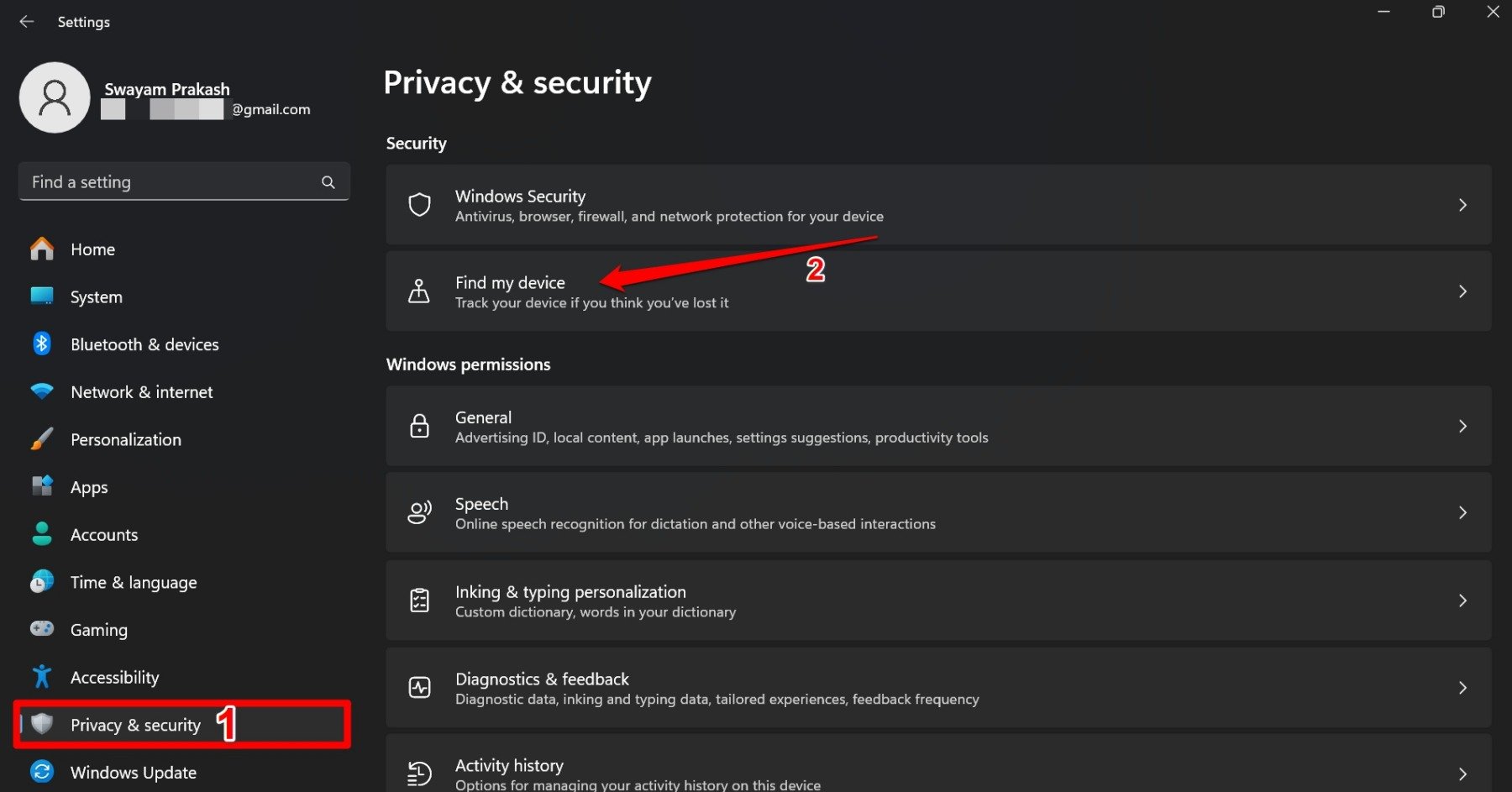 windows-11-find-my-device-settings