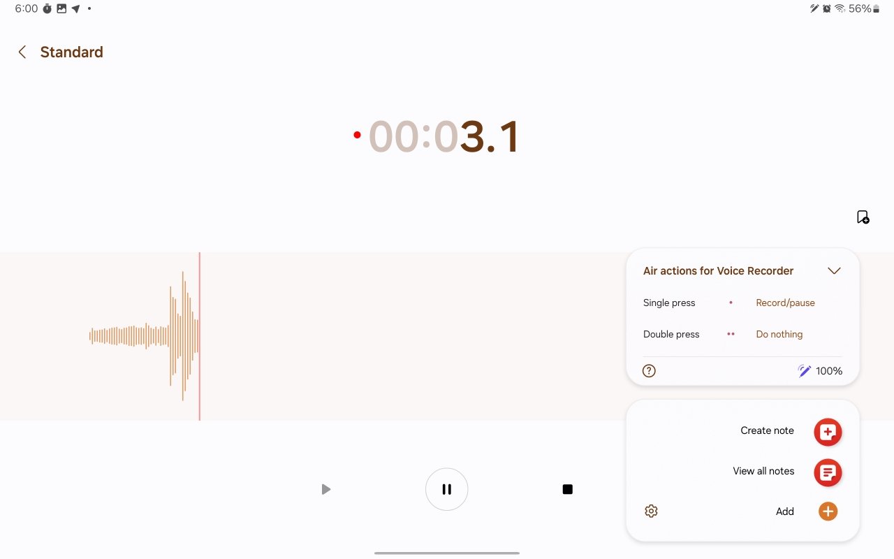 air-actions-for-voice-recorder