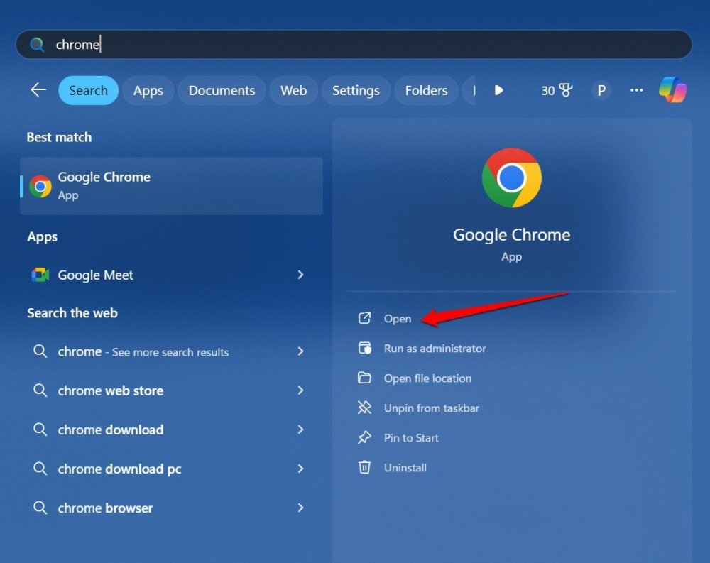 launch-google-chrome
