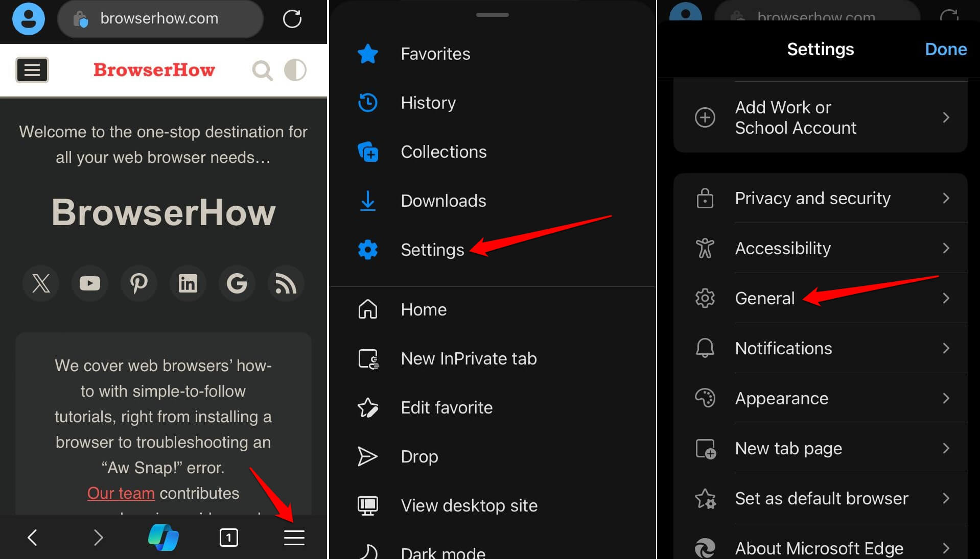 edge-browser-for-ios-general-settings