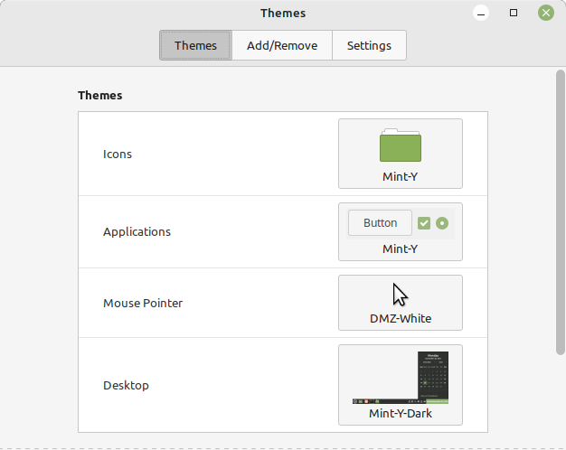themes themes