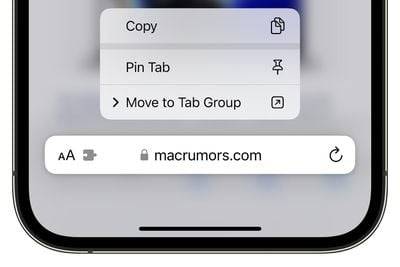 pin-tab-ios-16-tab-groups