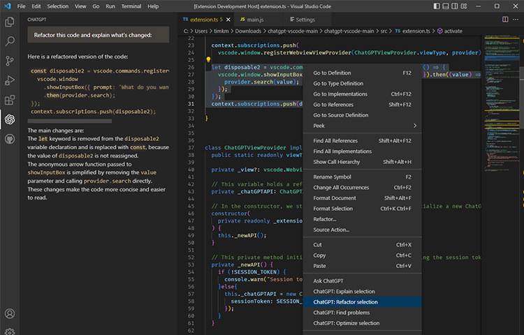 chatgpt-vscode chatgpt-vscode