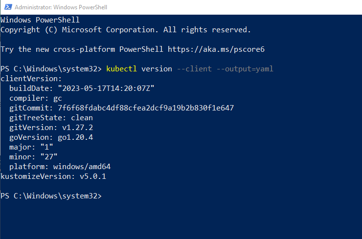 check-kubectl-version-in-powersehll check-kubectl-version-in-powersehll