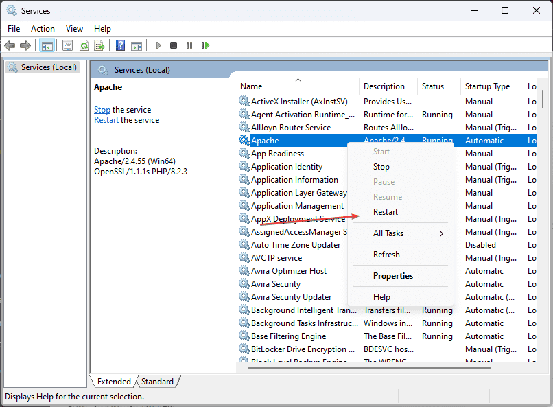 graphically-restart-web-server-in-windows-11 graphically-restart-web-server-in-windows-11