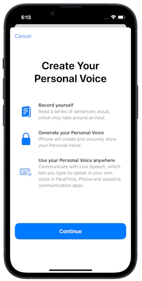 personal-voice-ios-17-feature personal-voice-ios-17-feature