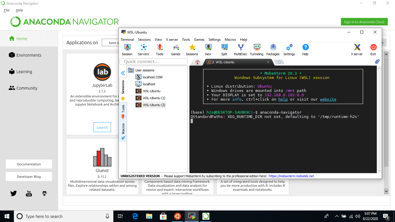 start-command-on-wsl-ubuntu-for-anaconda-navigator-python-min start-command-on-wsl-ubuntu-for-anaconda-navigator-python-min