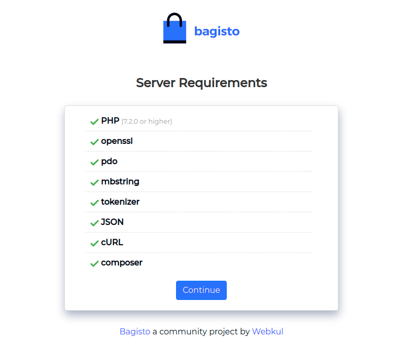 bagisto-web-interface bagisto-web-interface