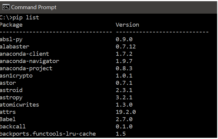command-prompt-pip-list command-prompt-pip-list