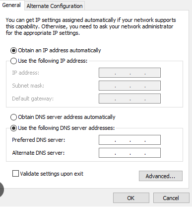 dns-setting dns-setting