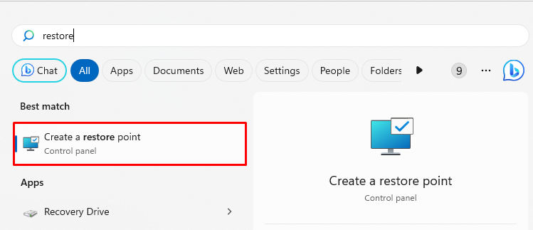 restore-point restore-point
