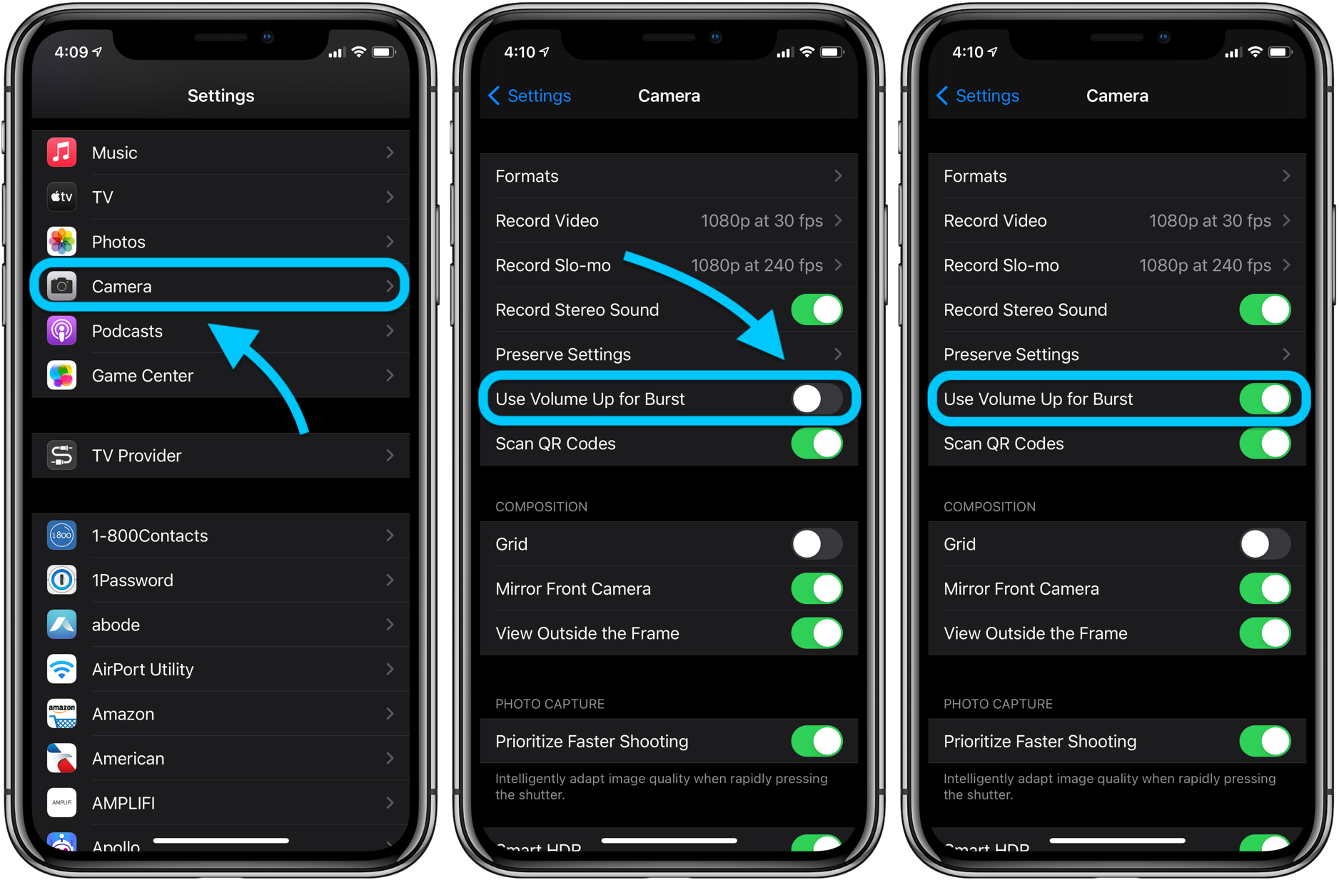 how-to-use-burst-mode-iphone-volume-button-walkthrough how-to-use-burst-mode-iphone-volume-button-walkthrough