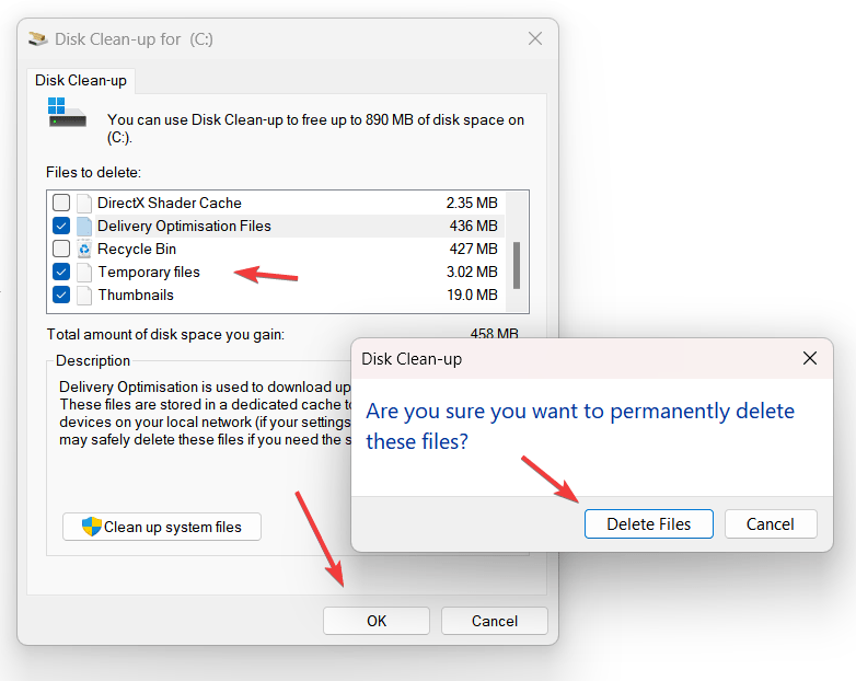 check-the-temporary-files-option-to-delete check-the-temporary-files-option-to-delete
